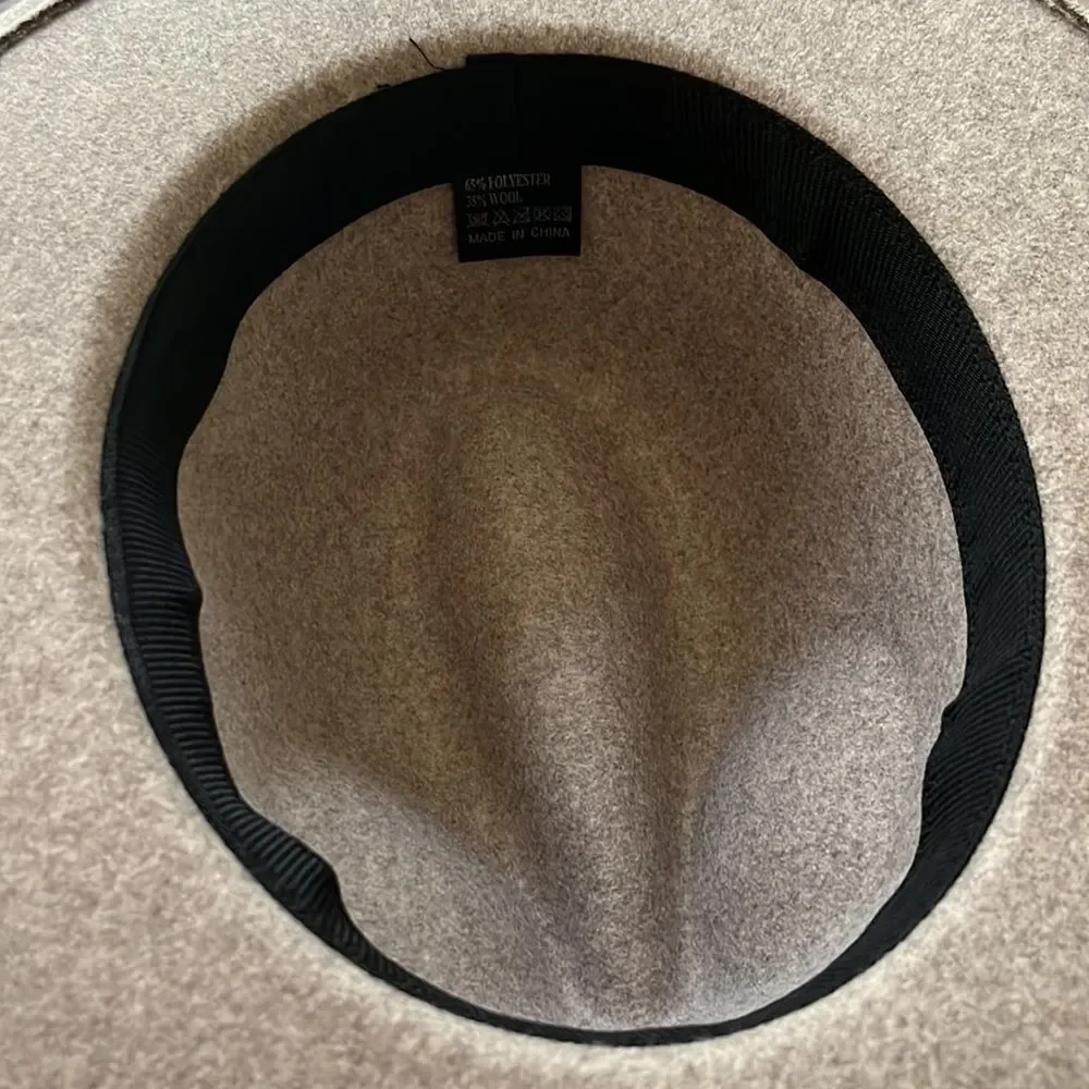 𝅺Oatmeal Felt Panama Hat